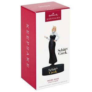 New! Schitt's Creek Moira Rose Hallmark Keepsake Christmas Ornament 2024 + Sound